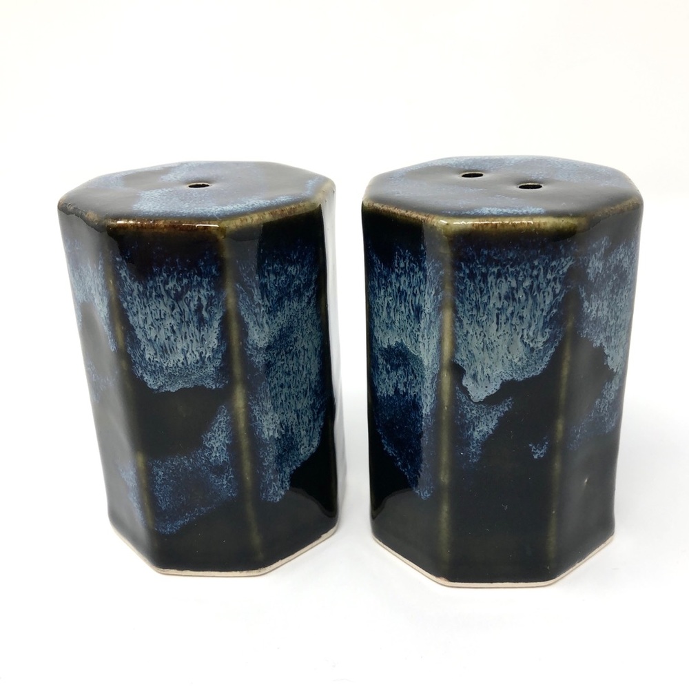 Muskoka Bay Pottery handmade salt and pepper shaker set